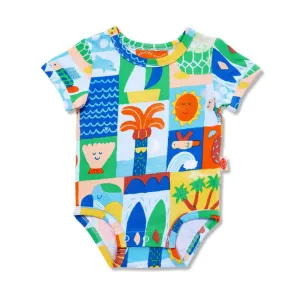 Halcyon Nights Hello Sunshine Short Sleeve Bodysuit