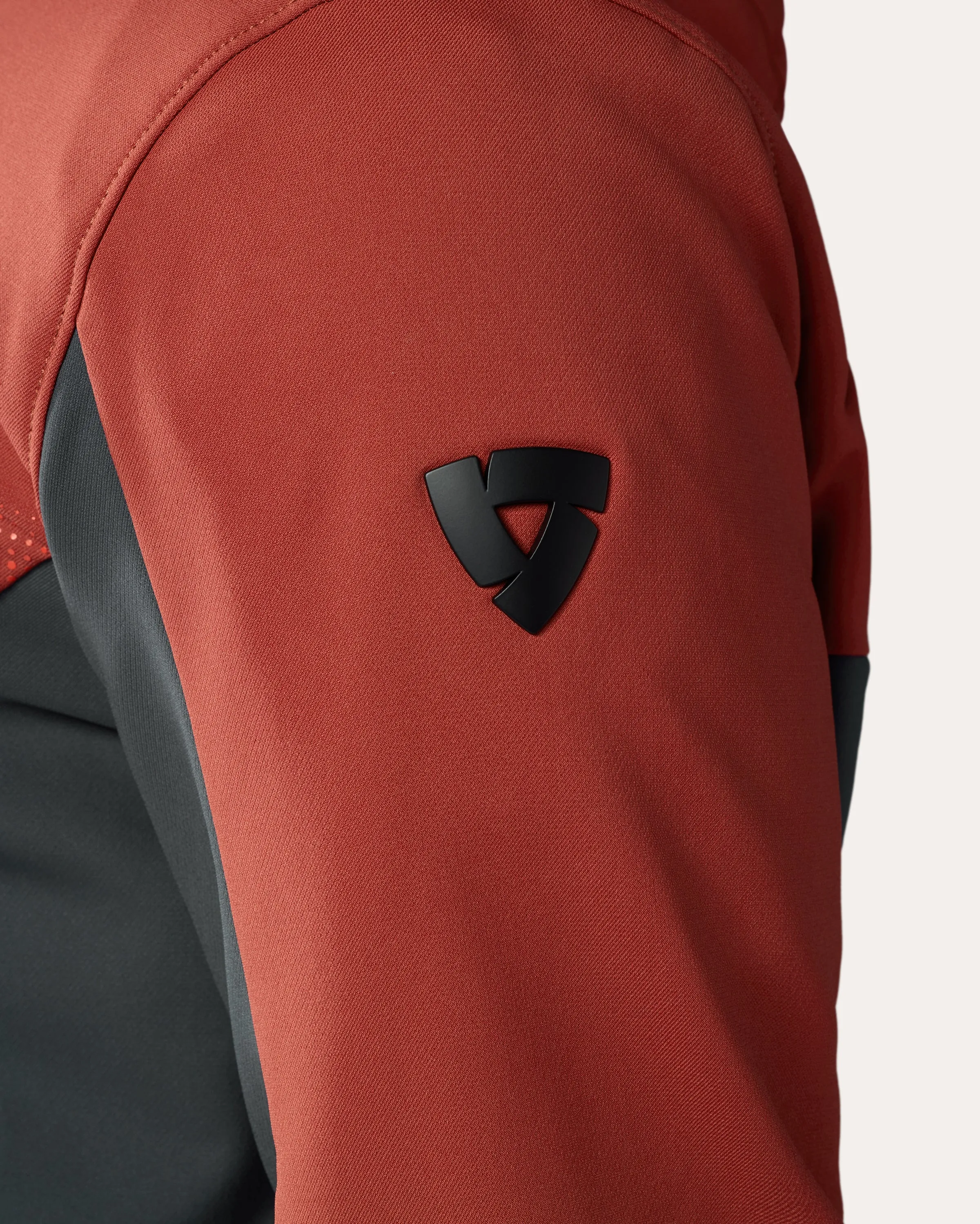 Hoodie Parabolica 2 | Burgundy Red-Grey