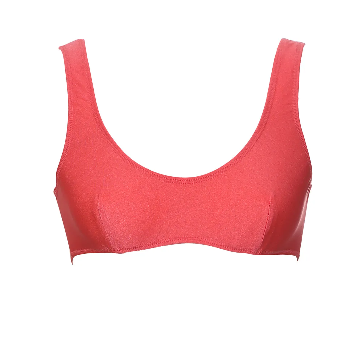 IRIS BIKINI TOP - SPICY BLUSH