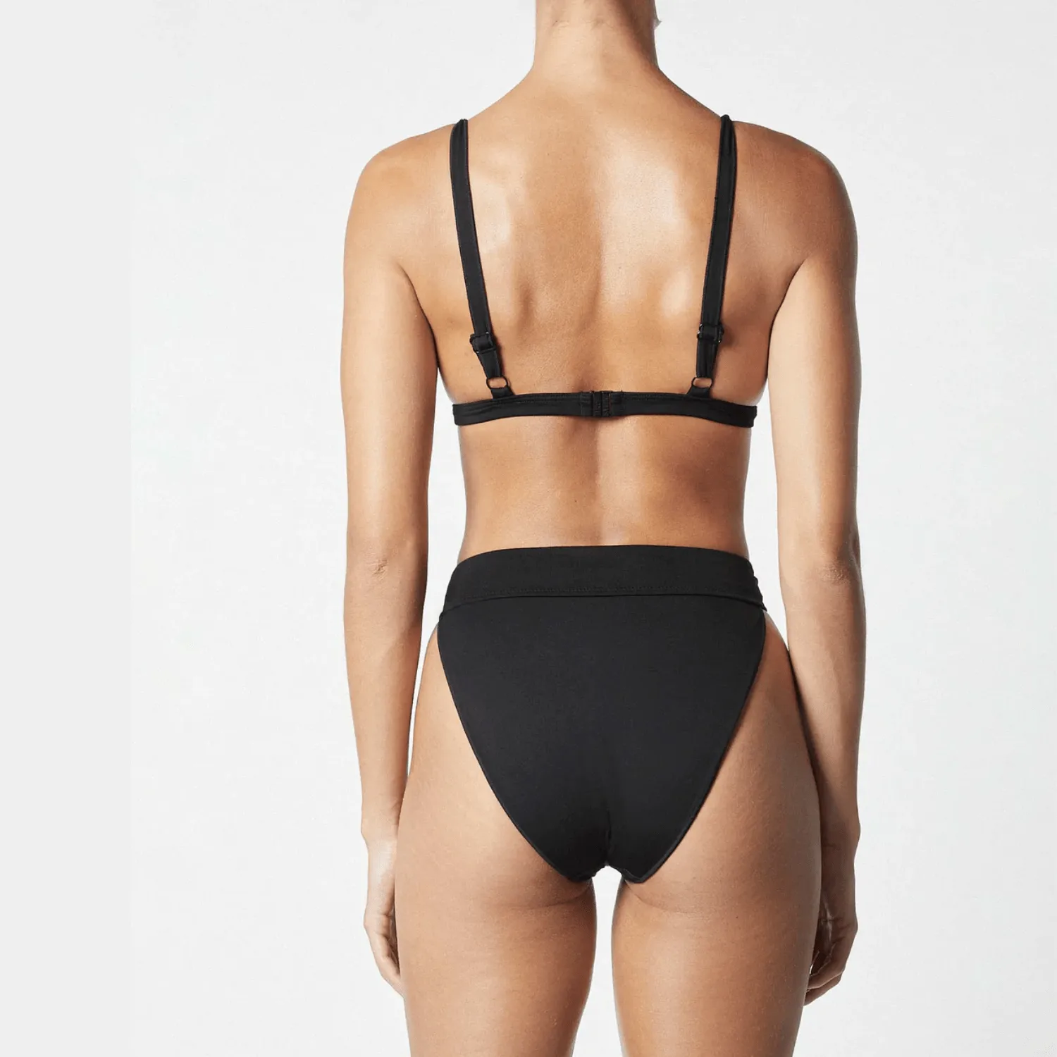 Its Now Cool Black Contour Bikini Top INC088
