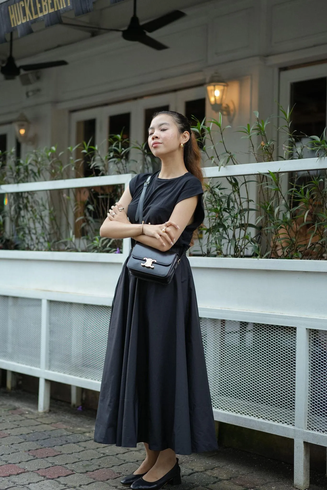 JEUDI SKIRT IN NOIR