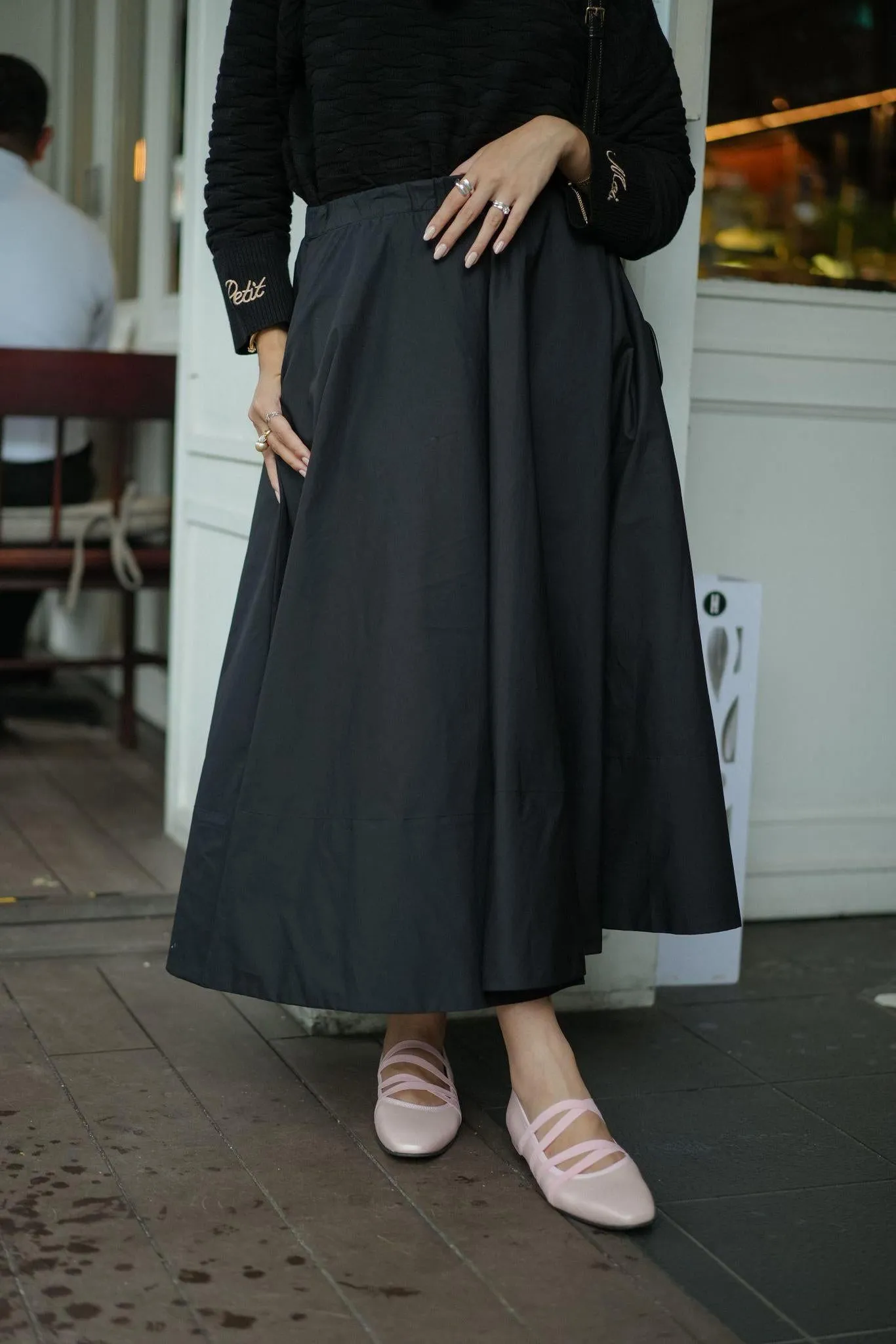 JEUDI SKIRT IN NOIR