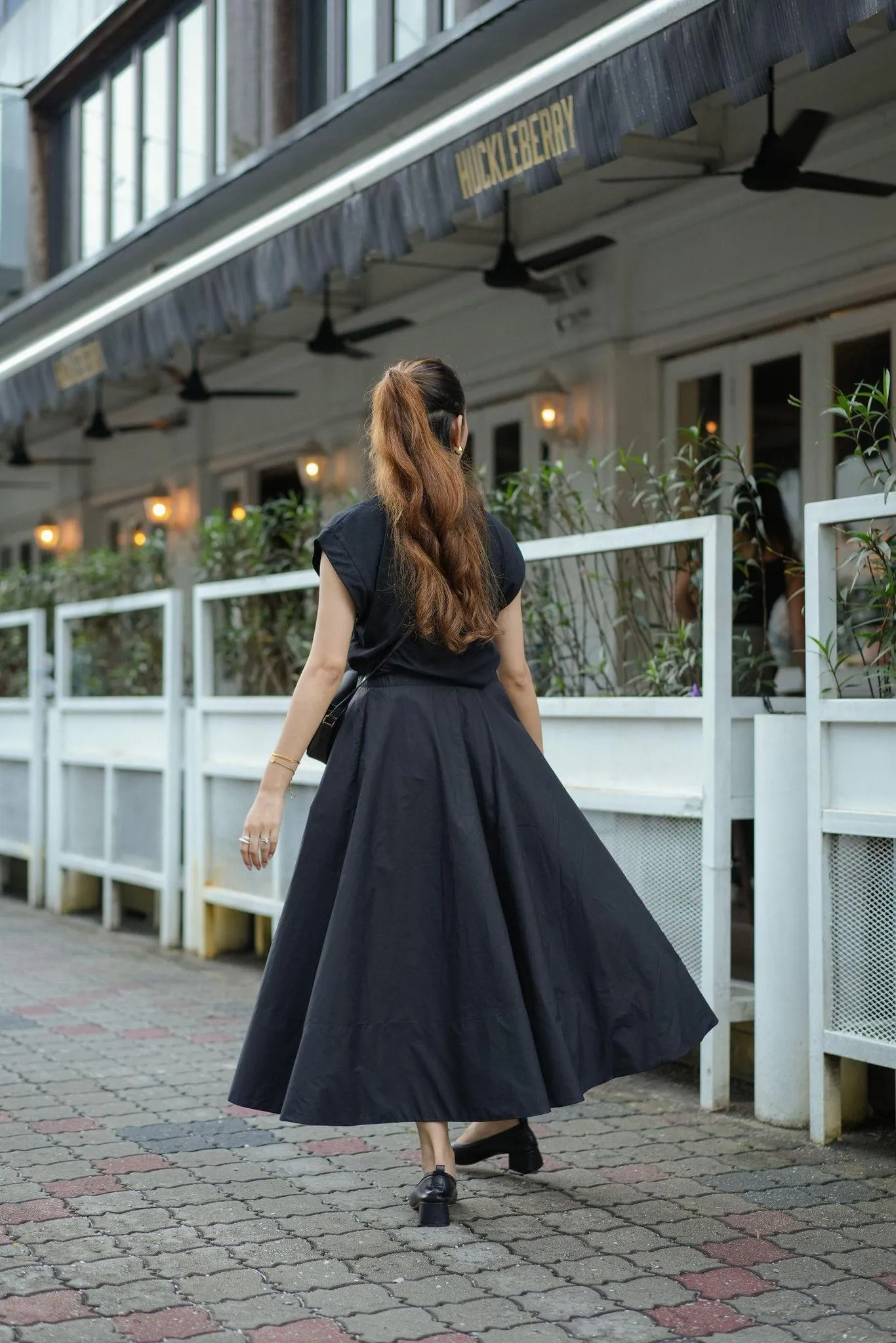 JEUDI SKIRT IN NOIR