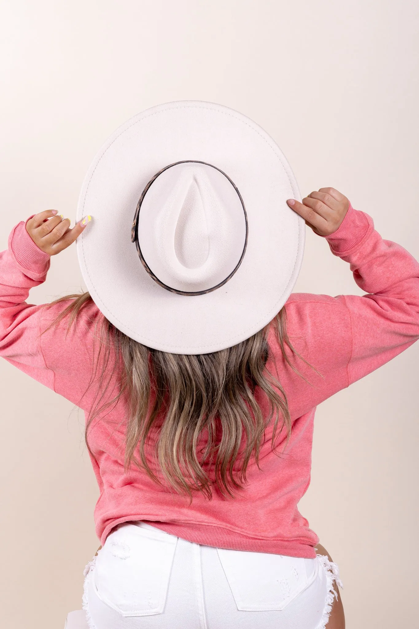 Keep Holding On Hat (Ivory)