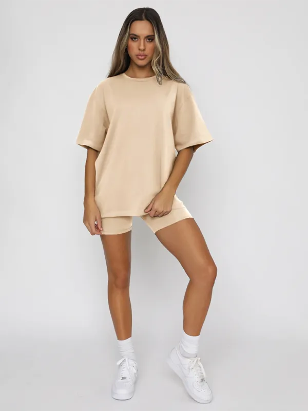 Keep it Together short-sleeved   shorts two-piece sets