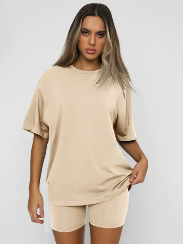 Keep it Together short-sleeved   shorts two-piece sets