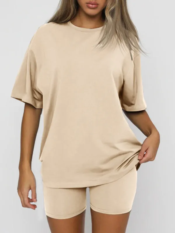 Keep it Together short-sleeved   shorts two-piece sets