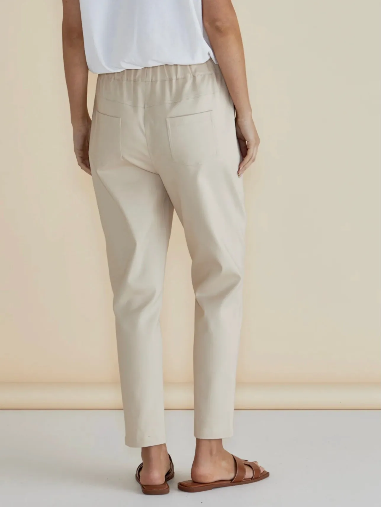 Kenzie Jogger  - Cream
