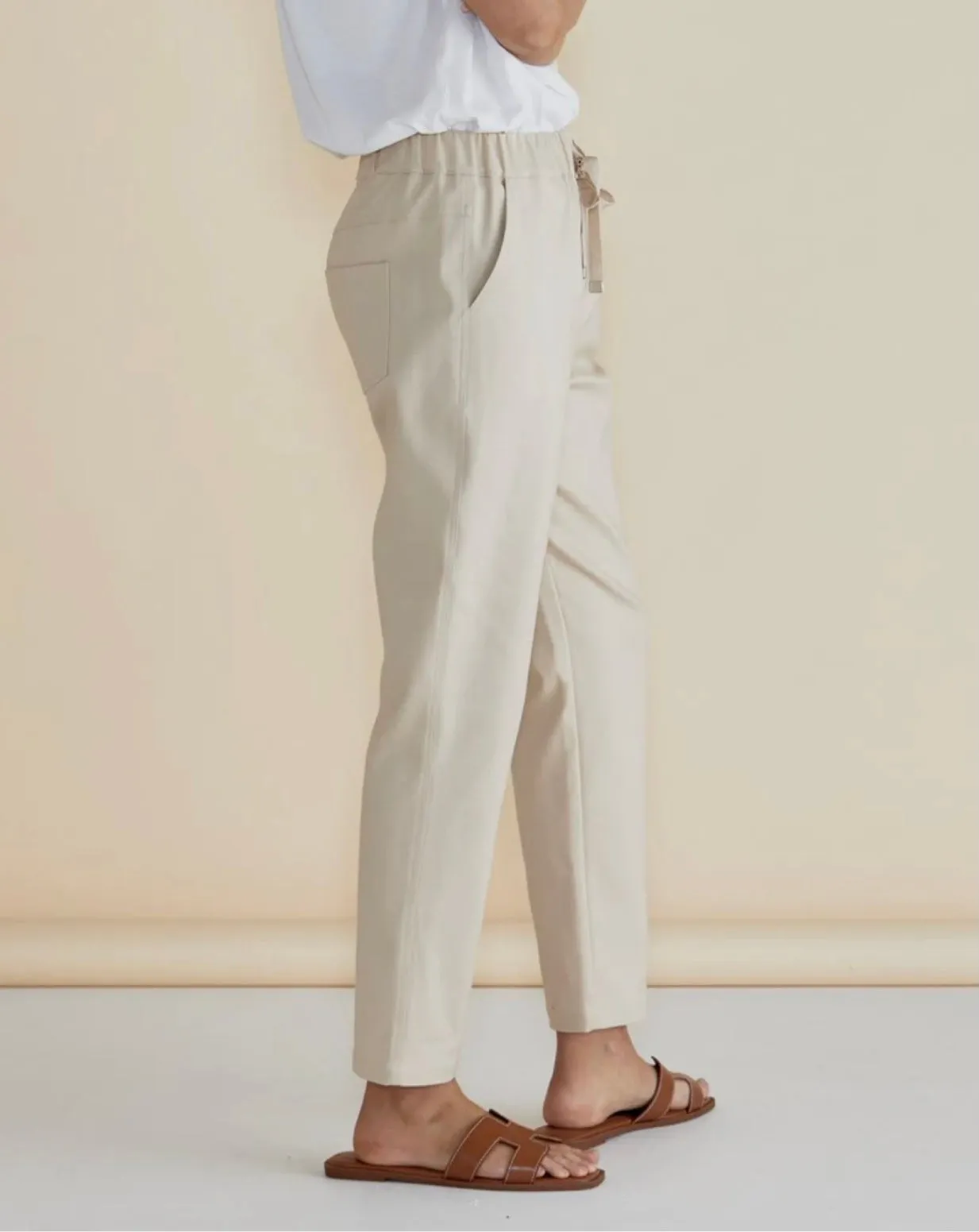 Kenzie Jogger  - Cream