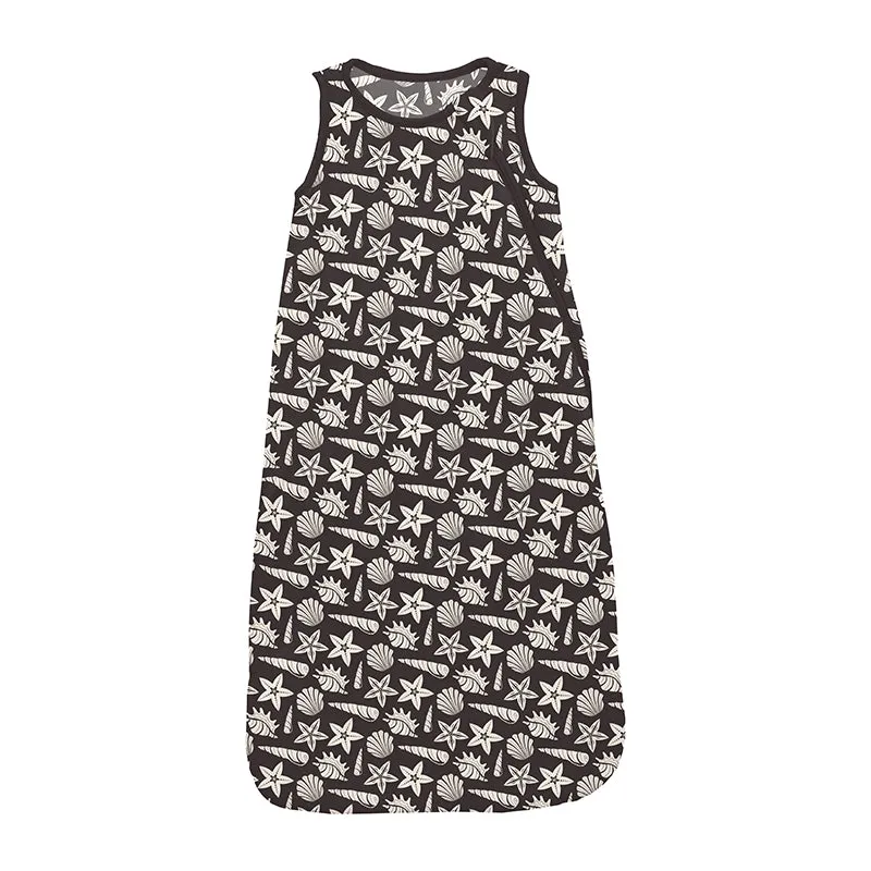 KicKee Pants Fluffle Sleep Bag - Midnight Shells & Starfish