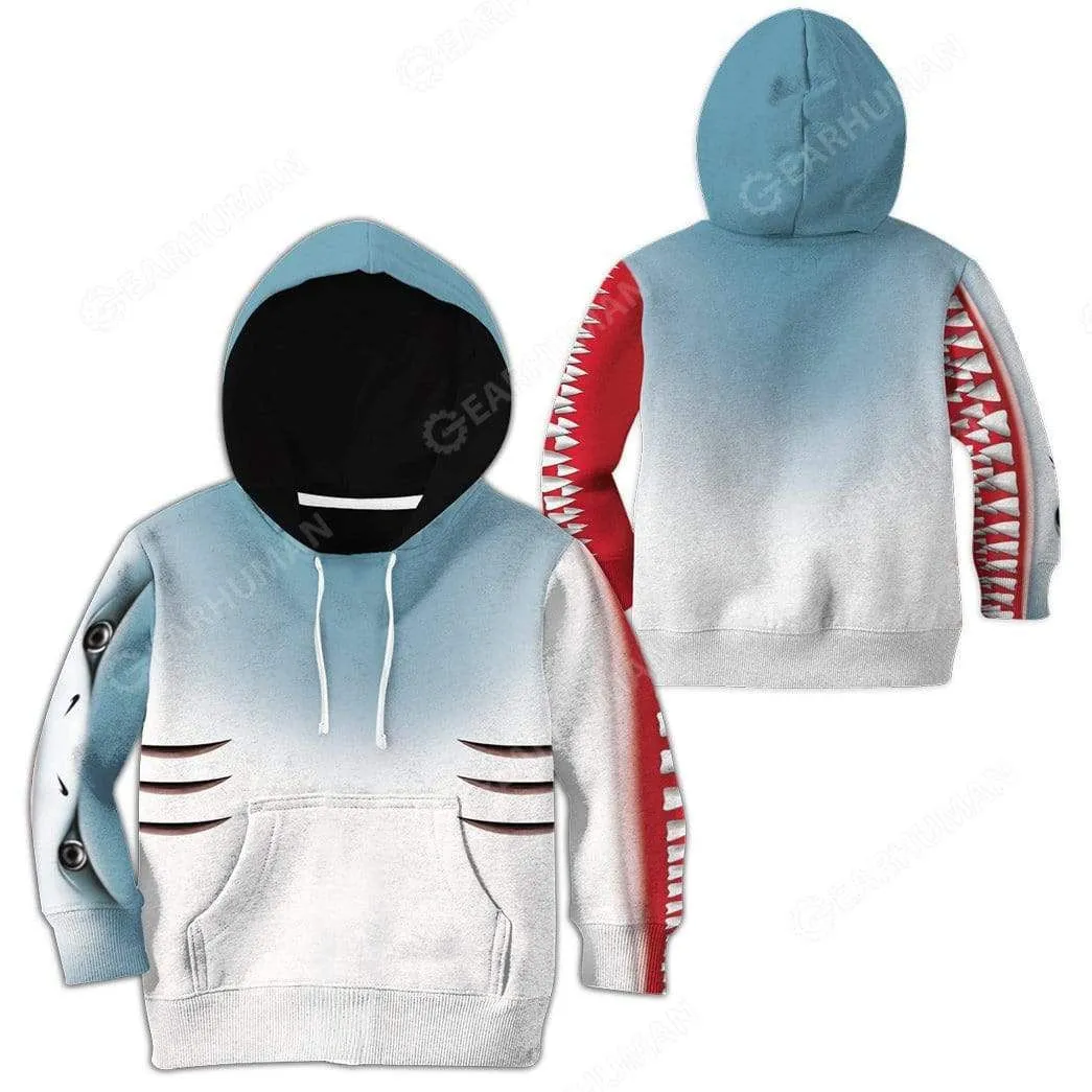 Kid Shark Hoodie Apparel