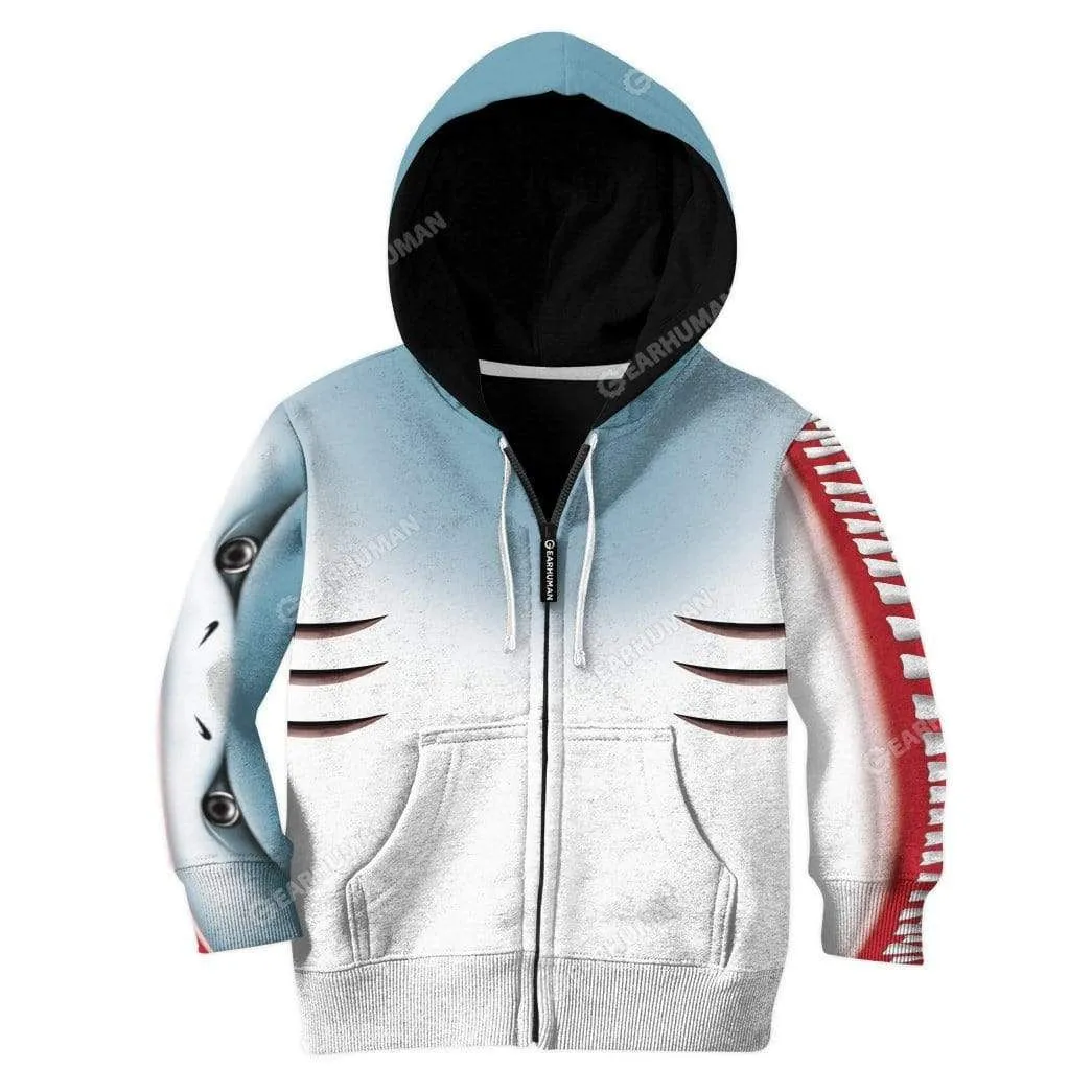 Kid Shark Hoodie Apparel