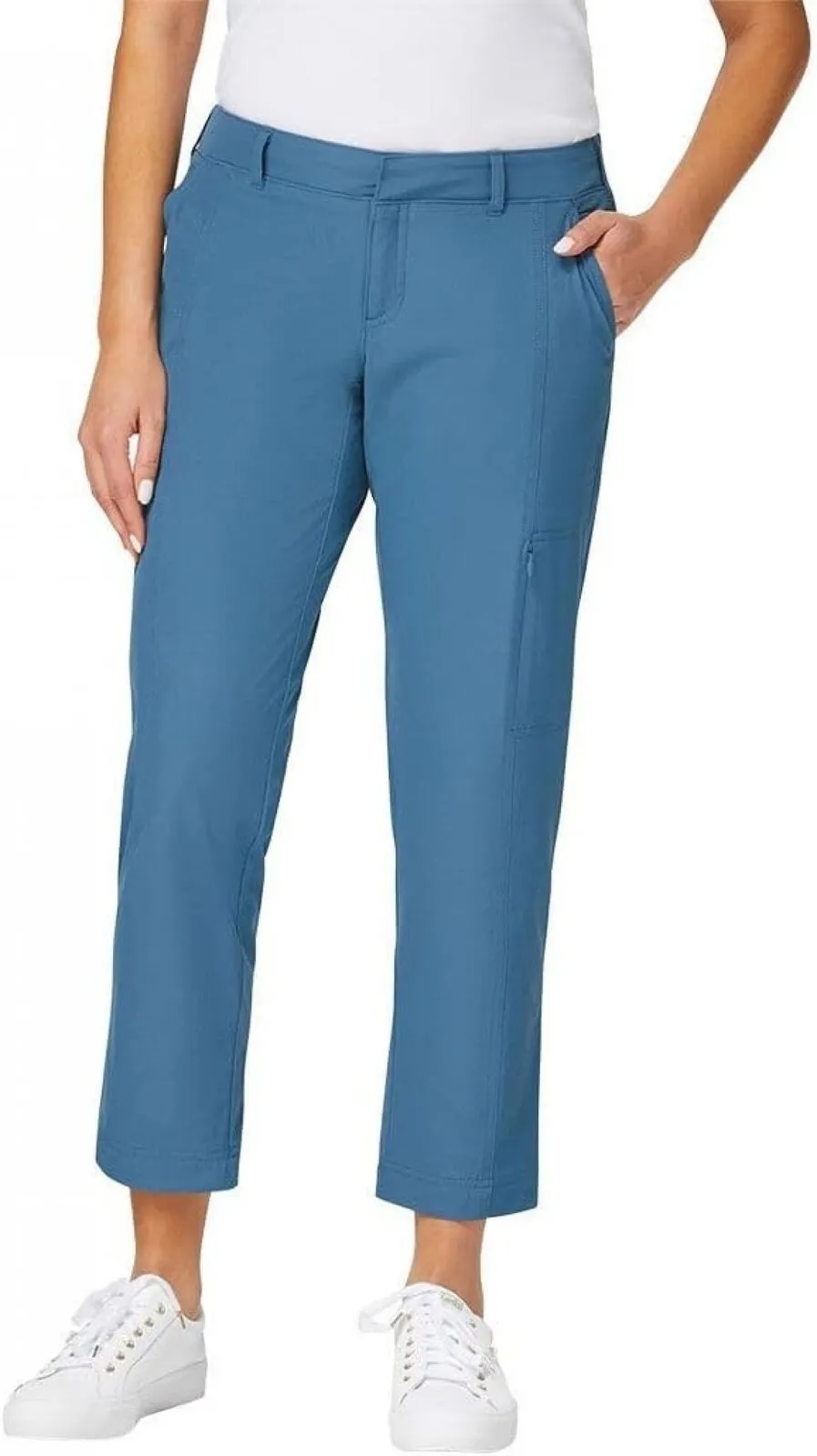 Kirkland Signature Womens Hiking Travel Pants 7789780 Blue 10