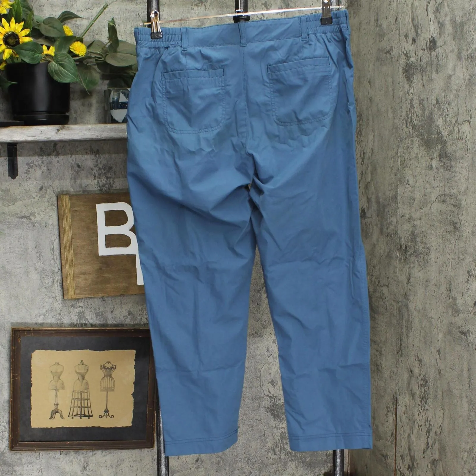 Kirkland Signature Womens Hiking Travel Pants 7789780 Blue 10