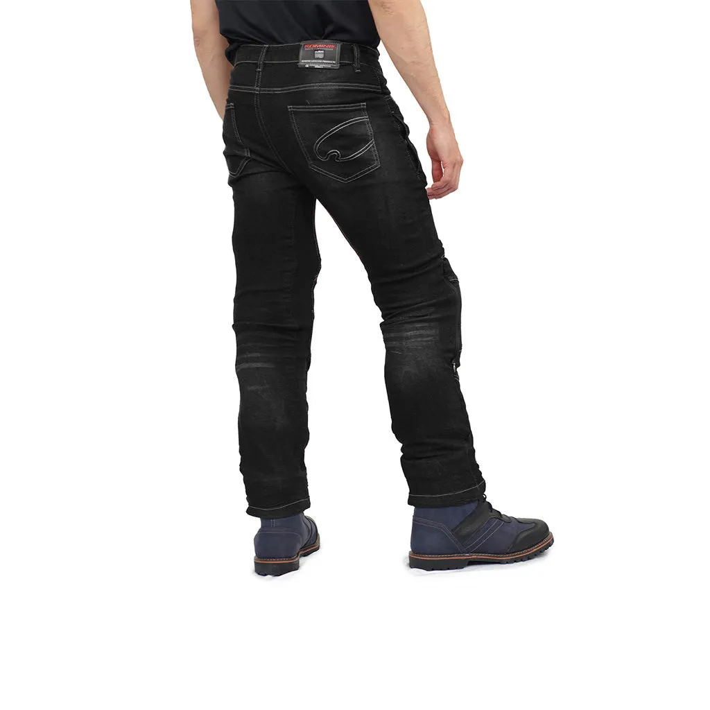 KOMINE WJ-7543R CMAX PROTECT COOL DRY JEANS WOMEN