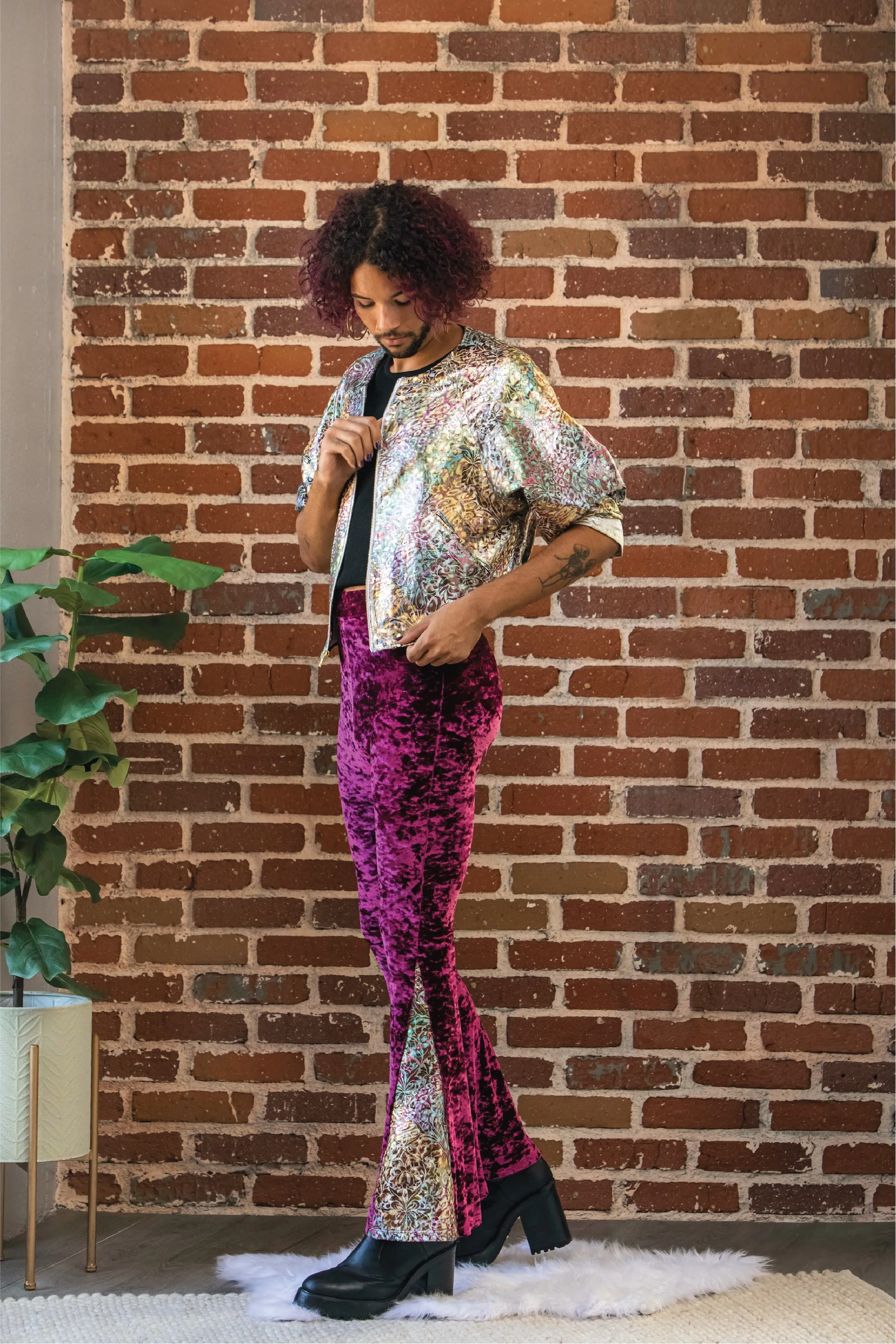 Light Iridescent Shimmer Jacket