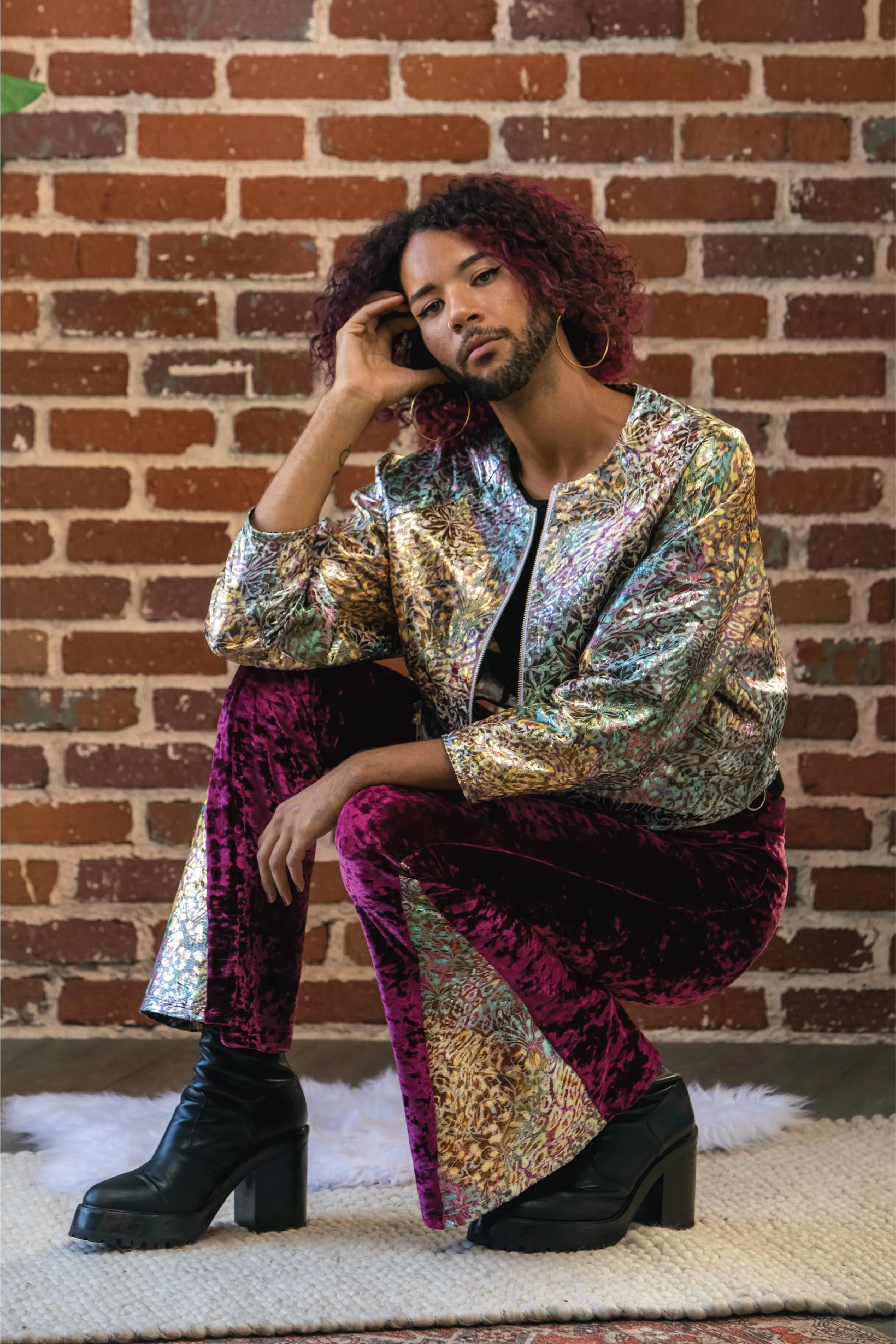 Light Iridescent Shimmer Jacket