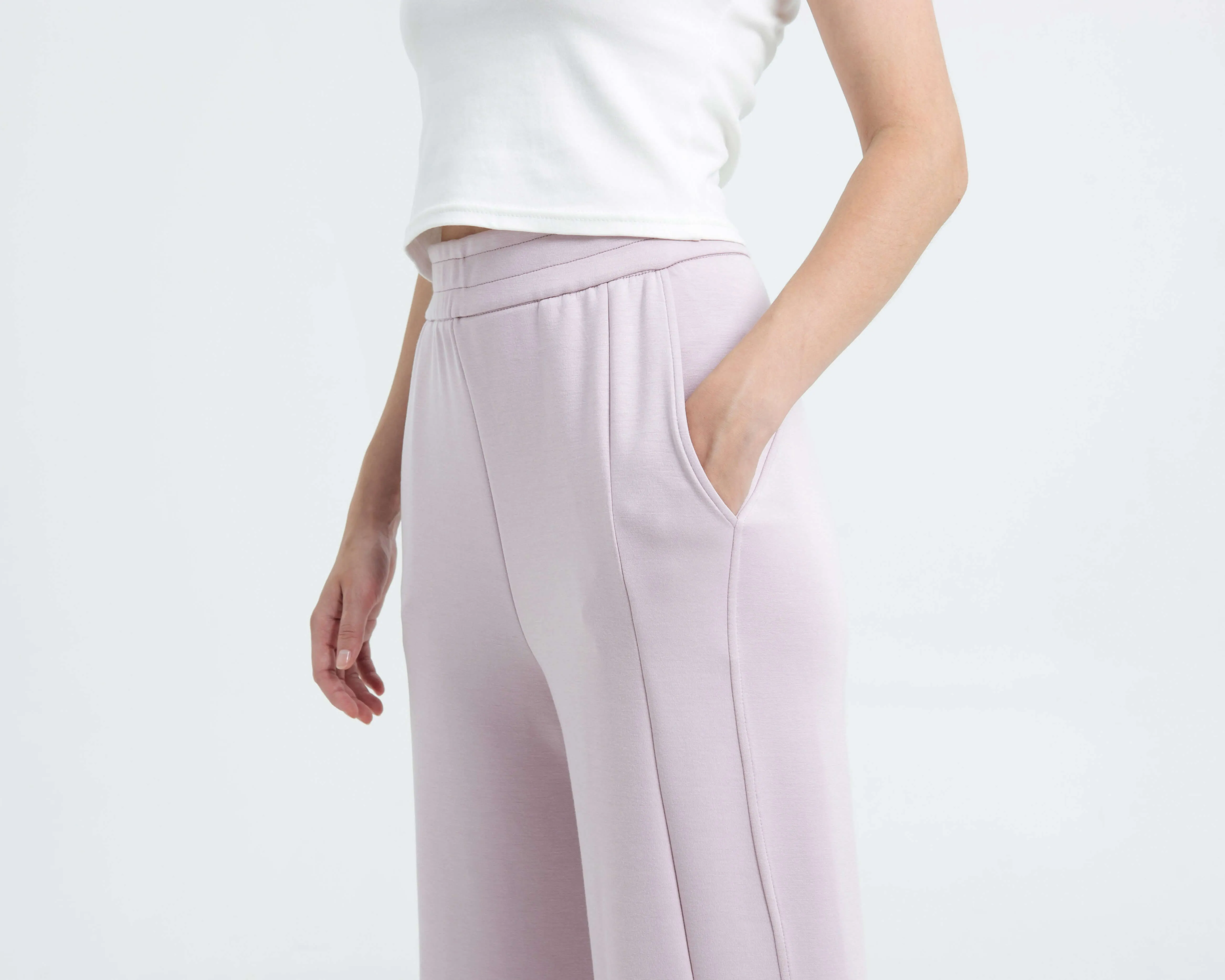 Lilac Bamboo Lyocell Daily Pants