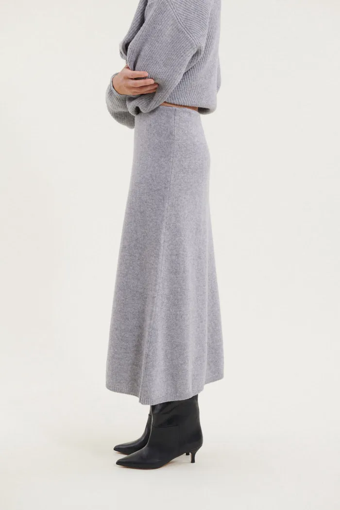 Lise 3/4 Skirt - Light Grey Mel.