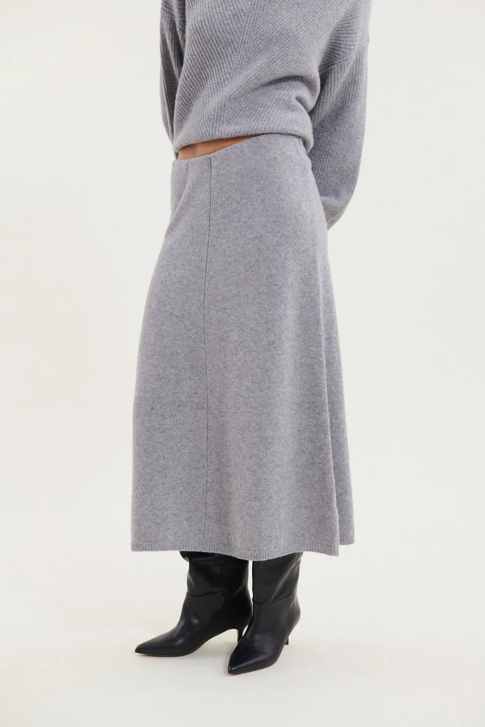 Lise 3/4 Skirt - Light Grey Mel.