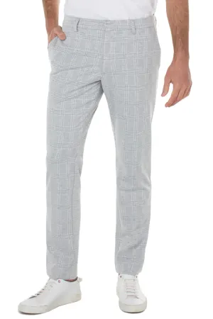 Liverpool Trouser Straight 32" Inseam - Silver Multi