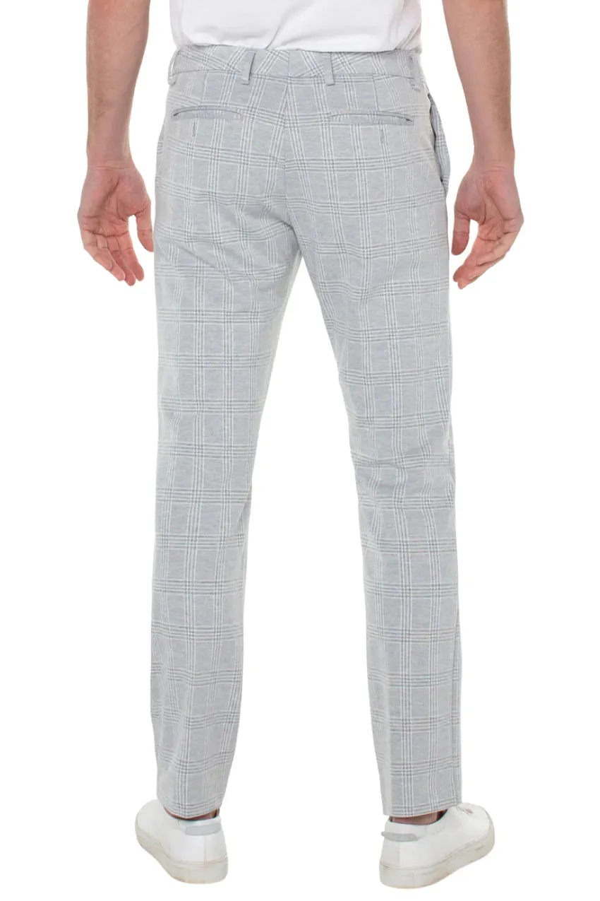 Liverpool Trouser Straight 32" Inseam - Silver Multi