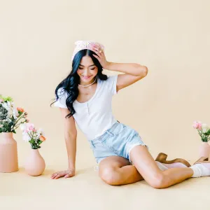 Loosen Up Basic Snap Tee