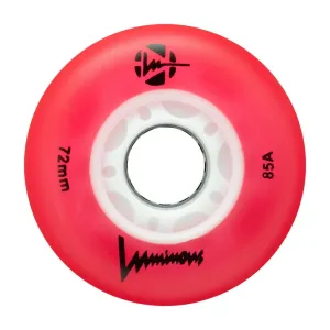 Luminous LED Inline Wheels 72mm 85a 4pk