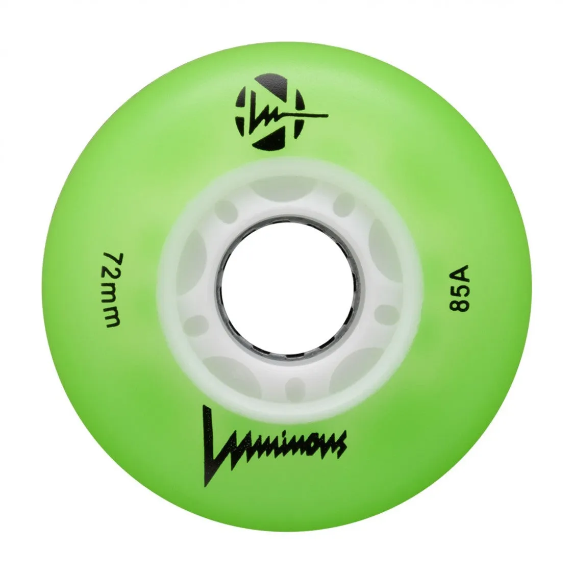 Luminous LED Inline Wheels 72mm 85a 4pk