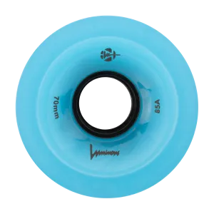 Luminous LED Longboard Wheels Glow 70mm 85a 4pk
