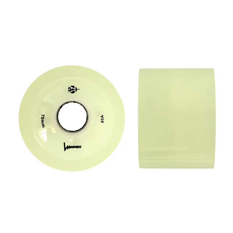 Luminous LED Longboard Wheels Glow 70mm 85a 4pk