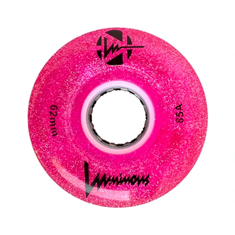 luminous light up - GLITTER 62mm x 35mm