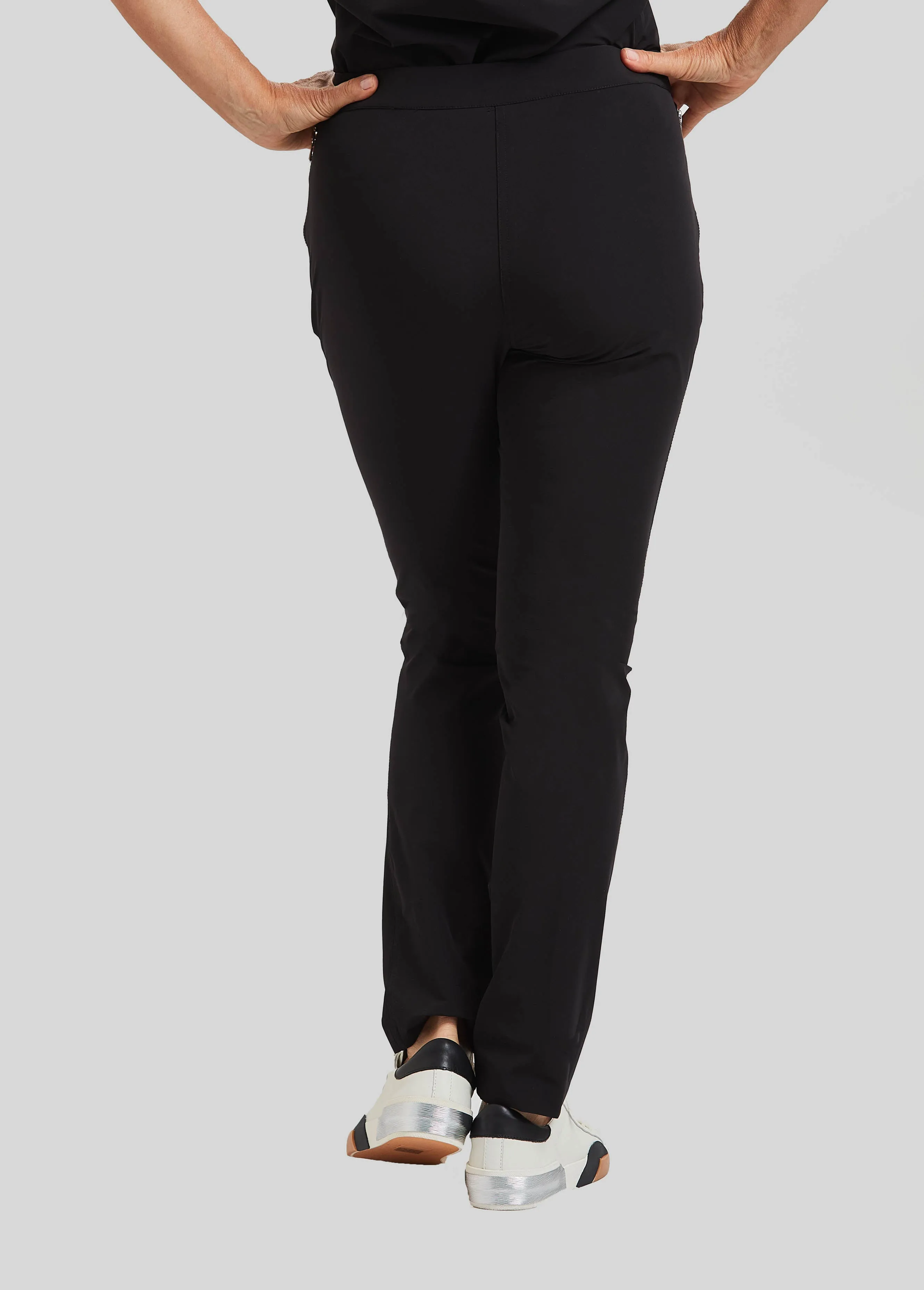 Majestic Stretch Devon Zip Pocket Pant- FINAL SALE