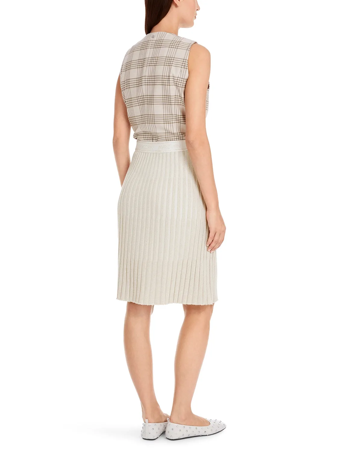 Marc Cain Pleated skirt knitted in Germany YC 71.03 M10 - Pre-Order May Delivery