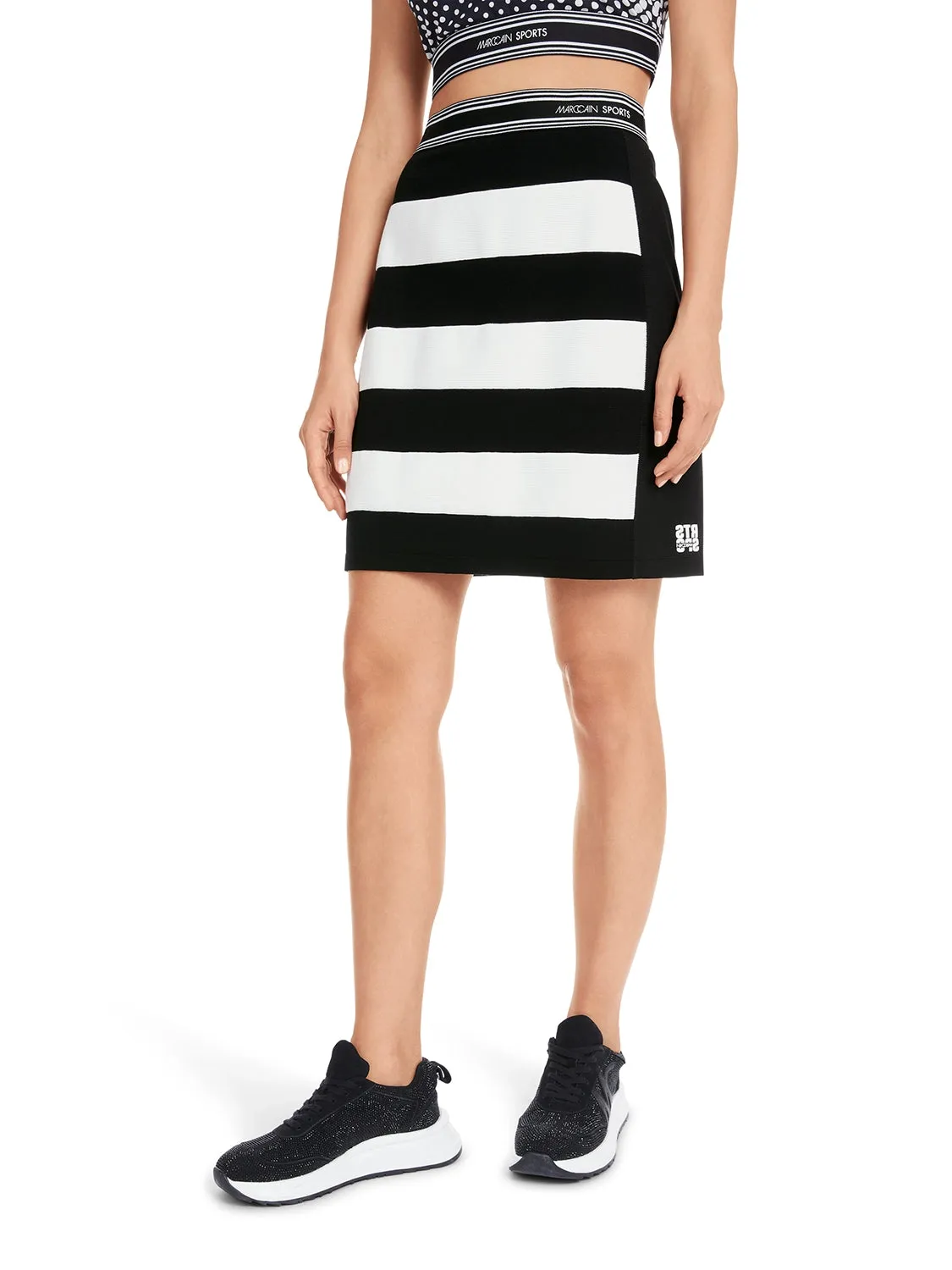 Marc Cain Rethink Together slim mini skirt YS 71.01 M17 - Pre-Order May Delivery