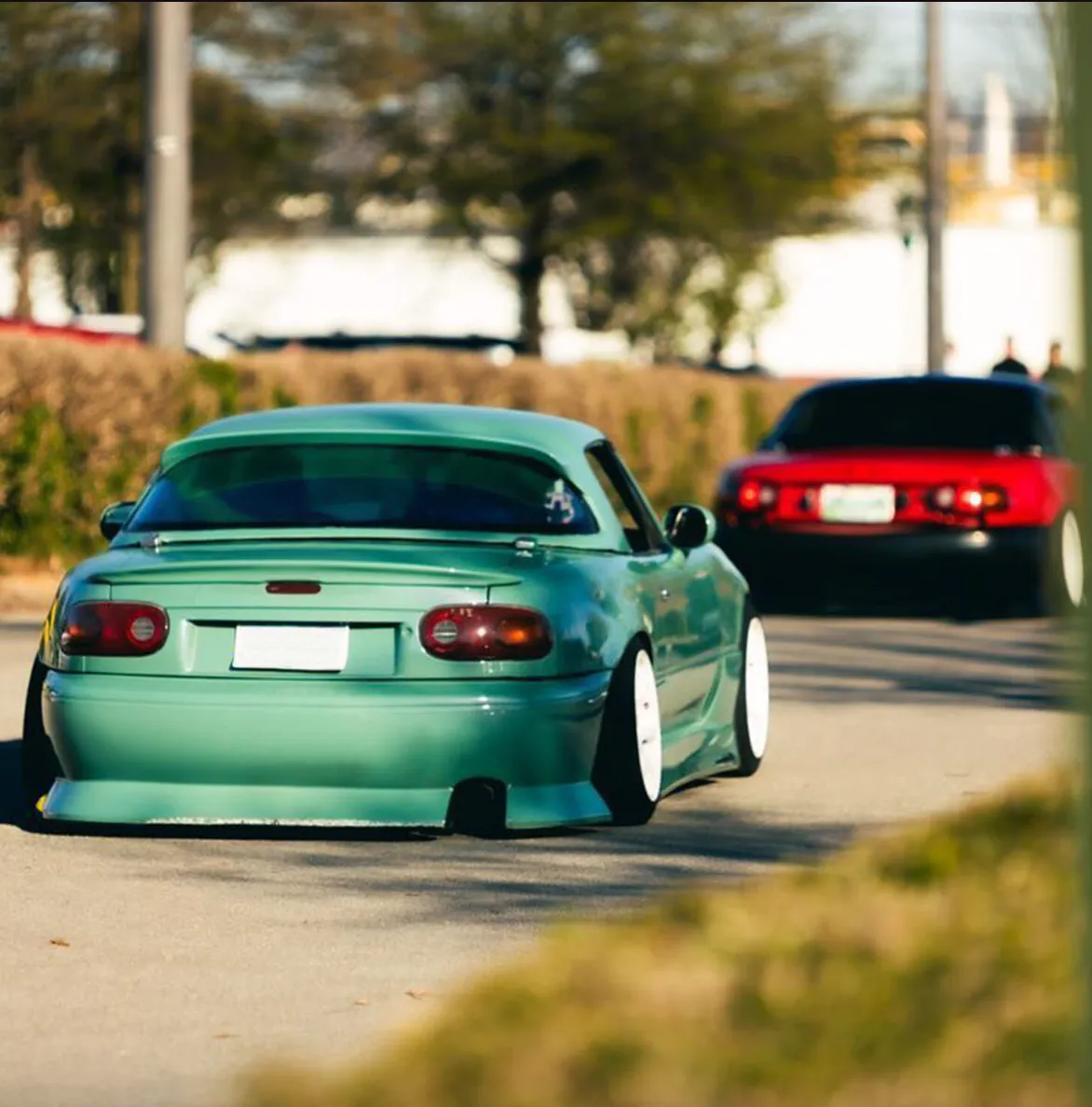 Mazda Miata 1990-1997 Deuce Style 4 Piece Polyurethane Full Body Kit