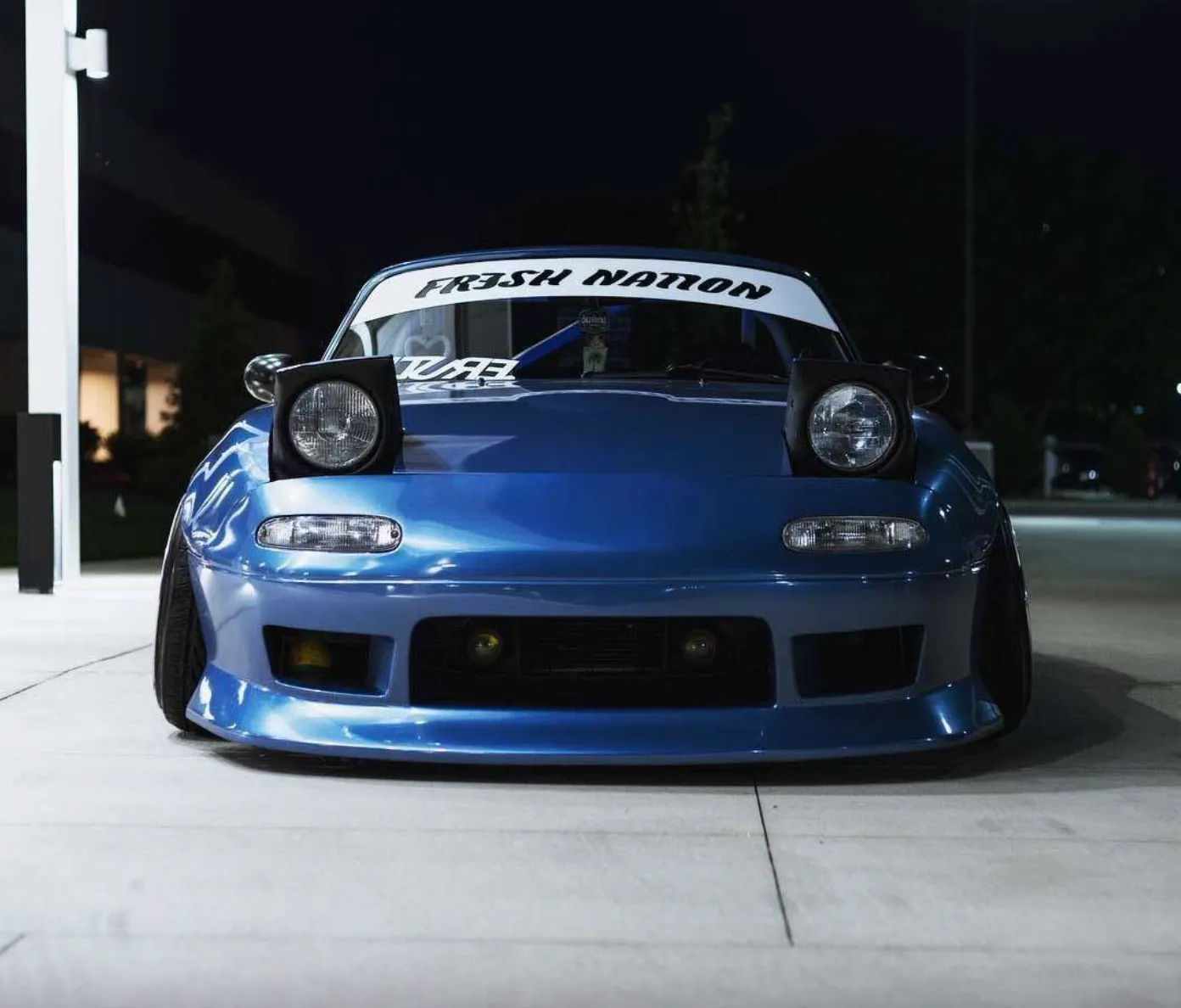 Mazda Miata 1990-1997 Deuce Style 4 Piece Polyurethane Full Body Kit