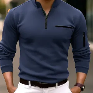 Men's Billie quarter-zip polo shirt