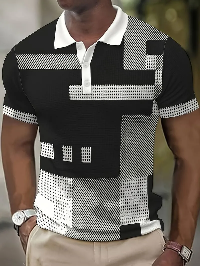 Michael Kors Retro Colorblocked Polo Shirt