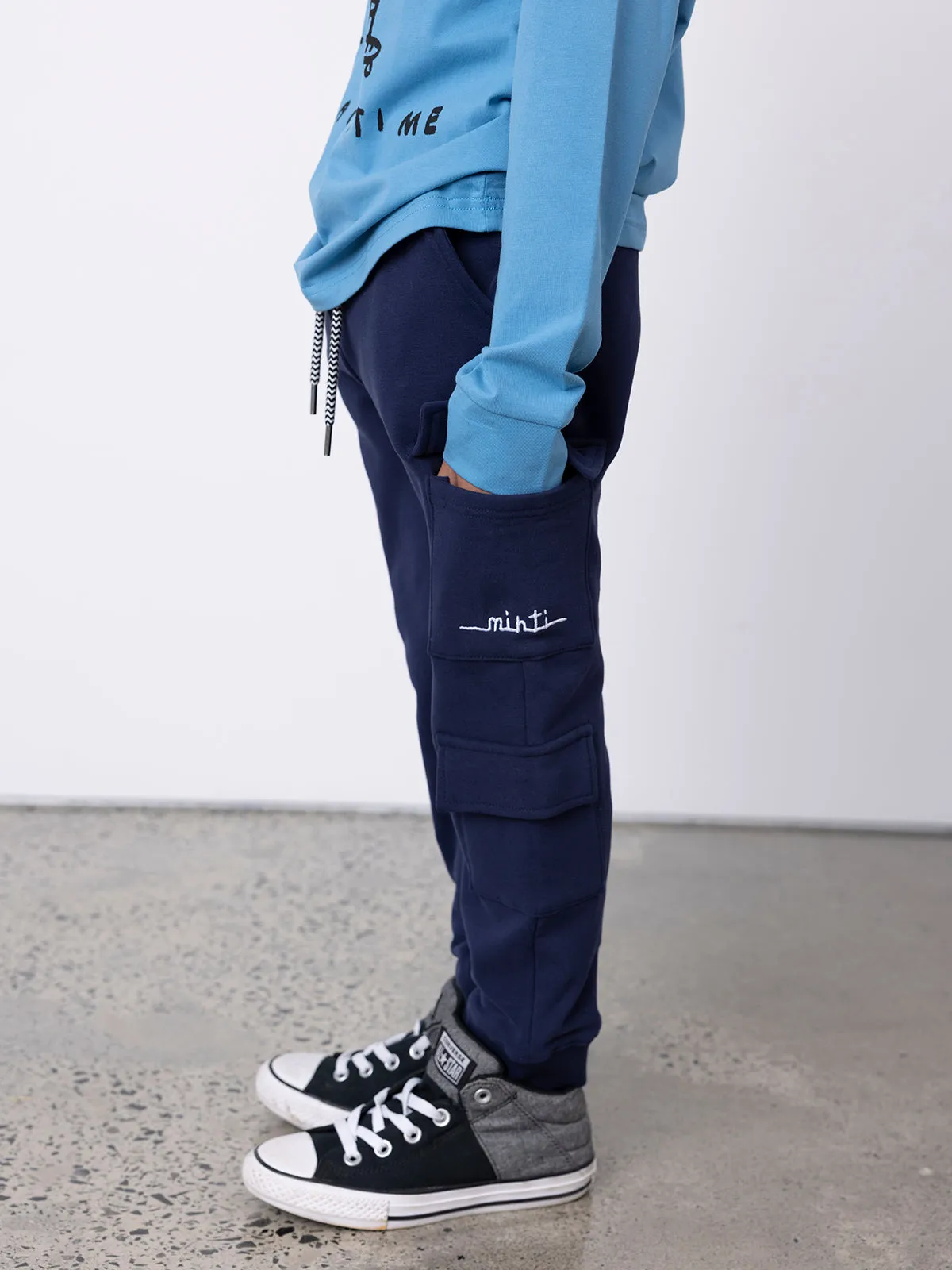 Minti Multi Pocket Furry Trackies