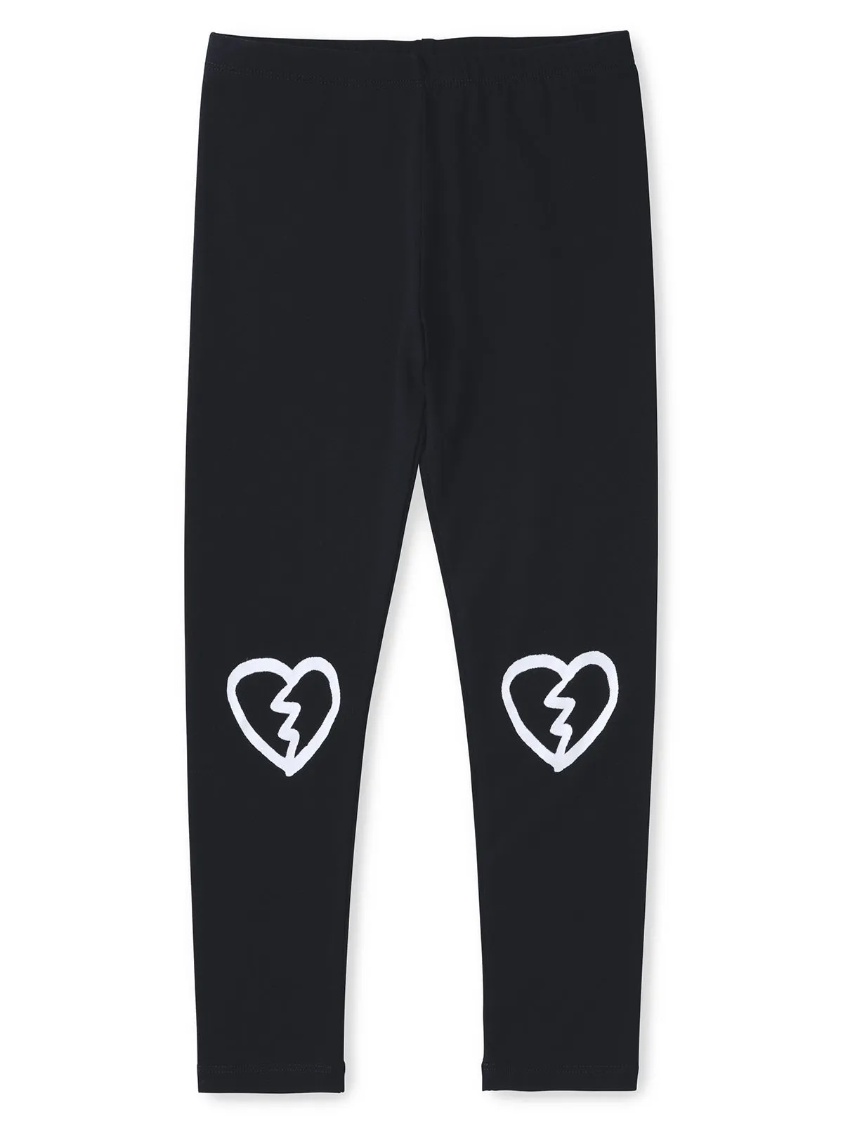 Minti Sketched Heart Tights