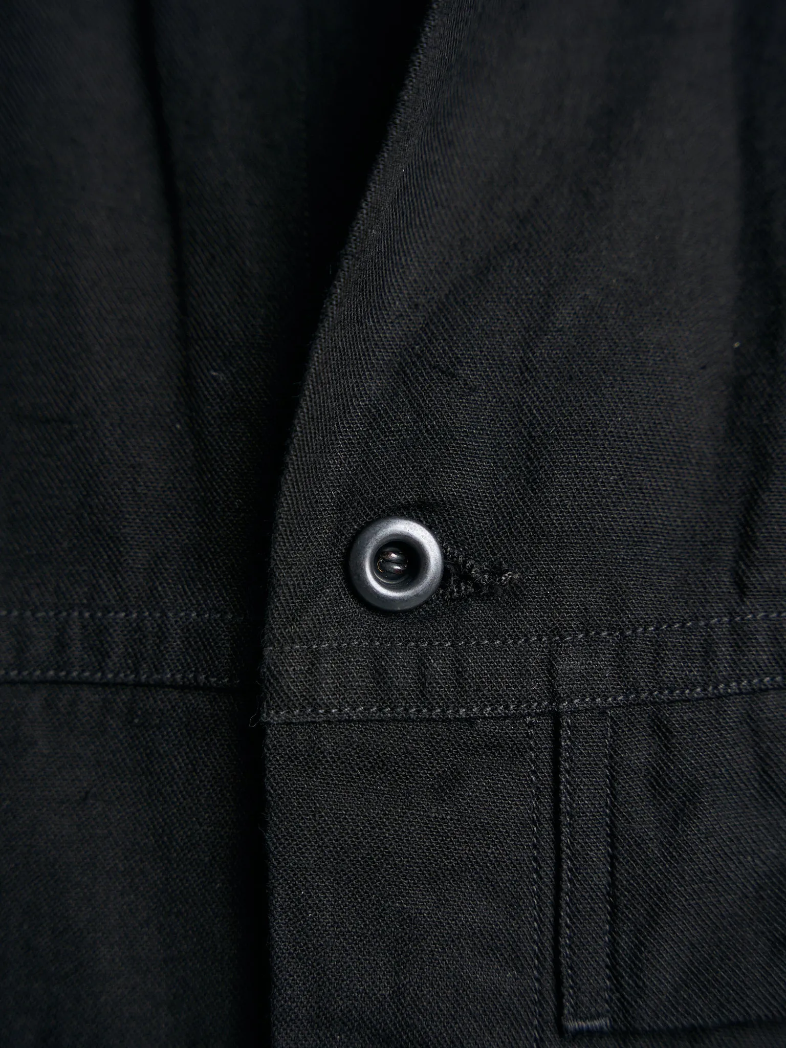 Motiv Litho Jacket Hemp Cotton Black