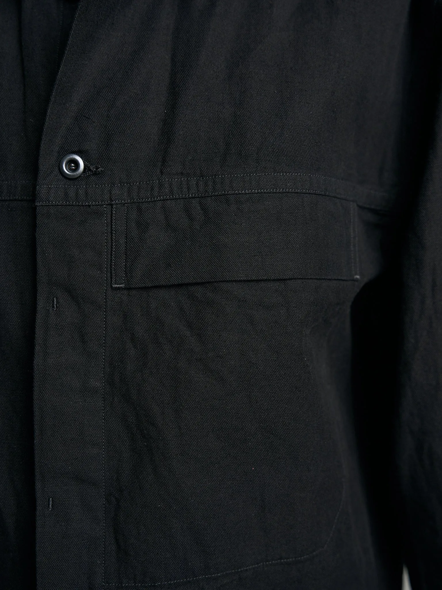Motiv Litho Jacket Hemp Cotton Black