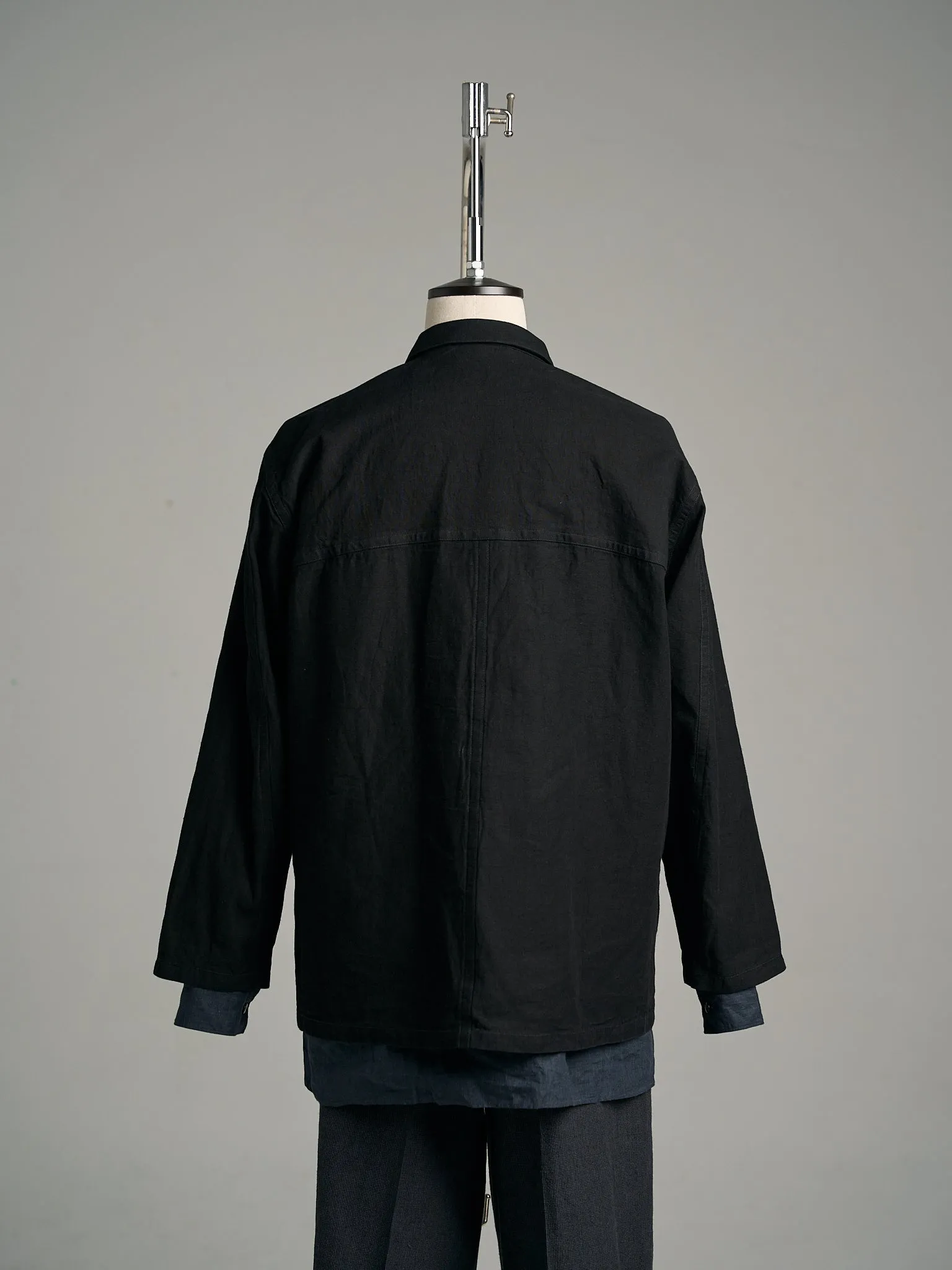 Motiv Litho Jacket Hemp Cotton Black