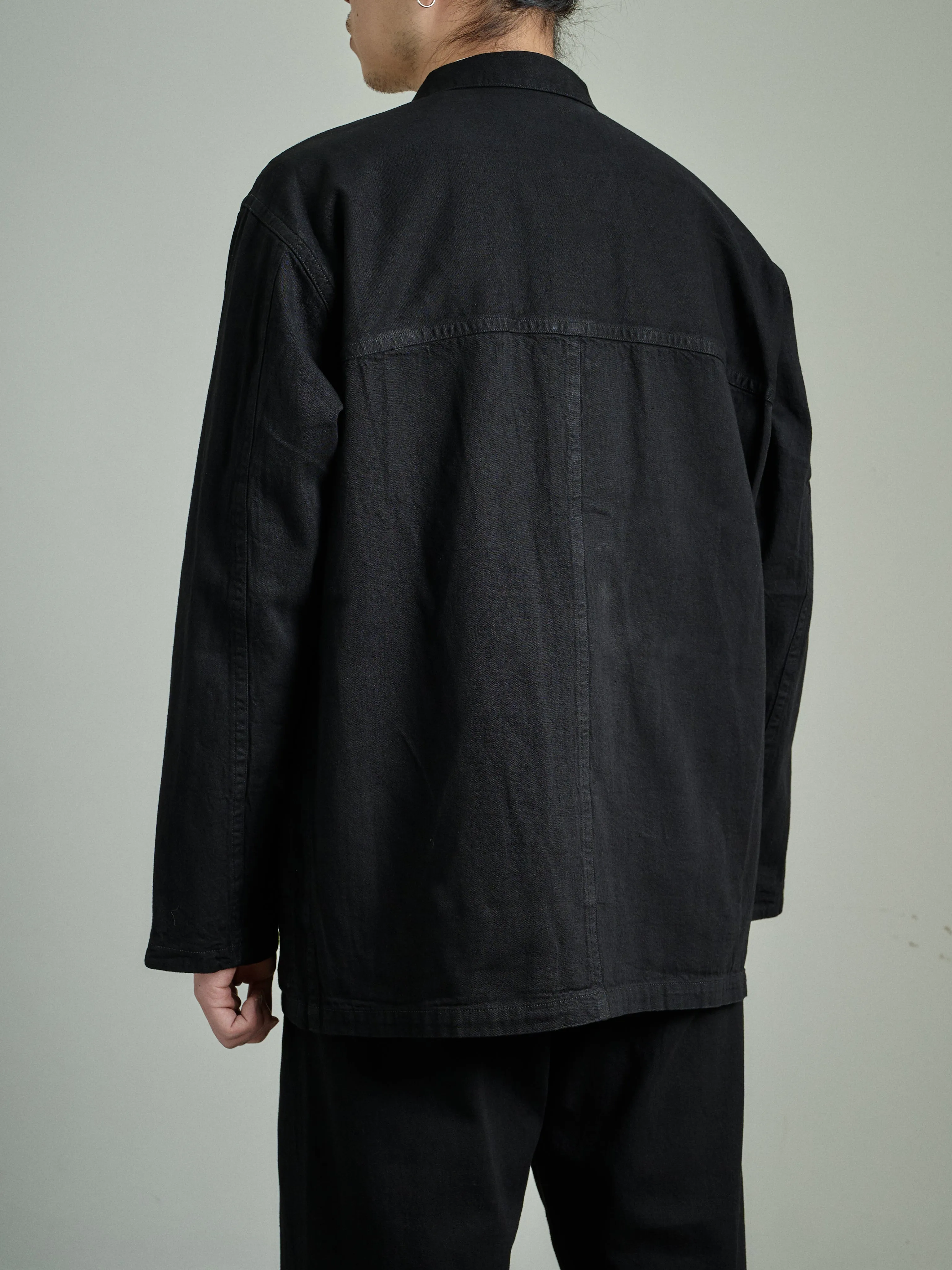 Motiv Litho Jacket Hemp Cotton Black