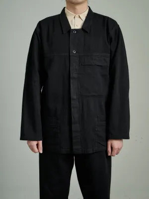 Motiv Litho Jacket Hemp Cotton Black
