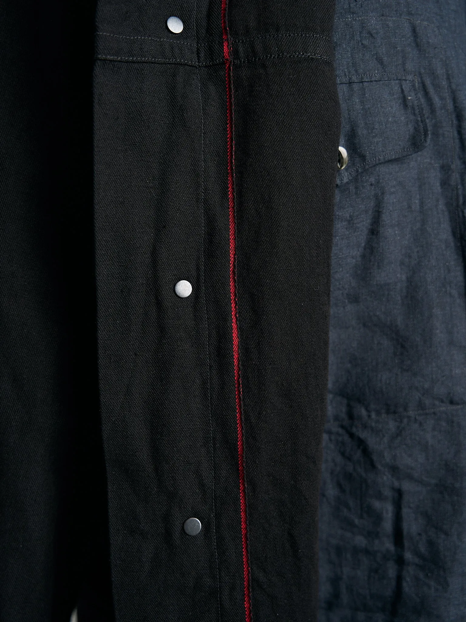 Motiv Litho Jacket Hemp Cotton Black