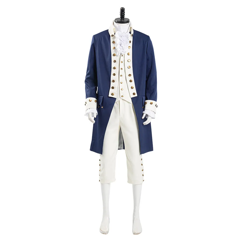 Musical Hamilton Halloween Carnival Suit Alexander Hamilton Cosplay Costume Men Uniform Outfit