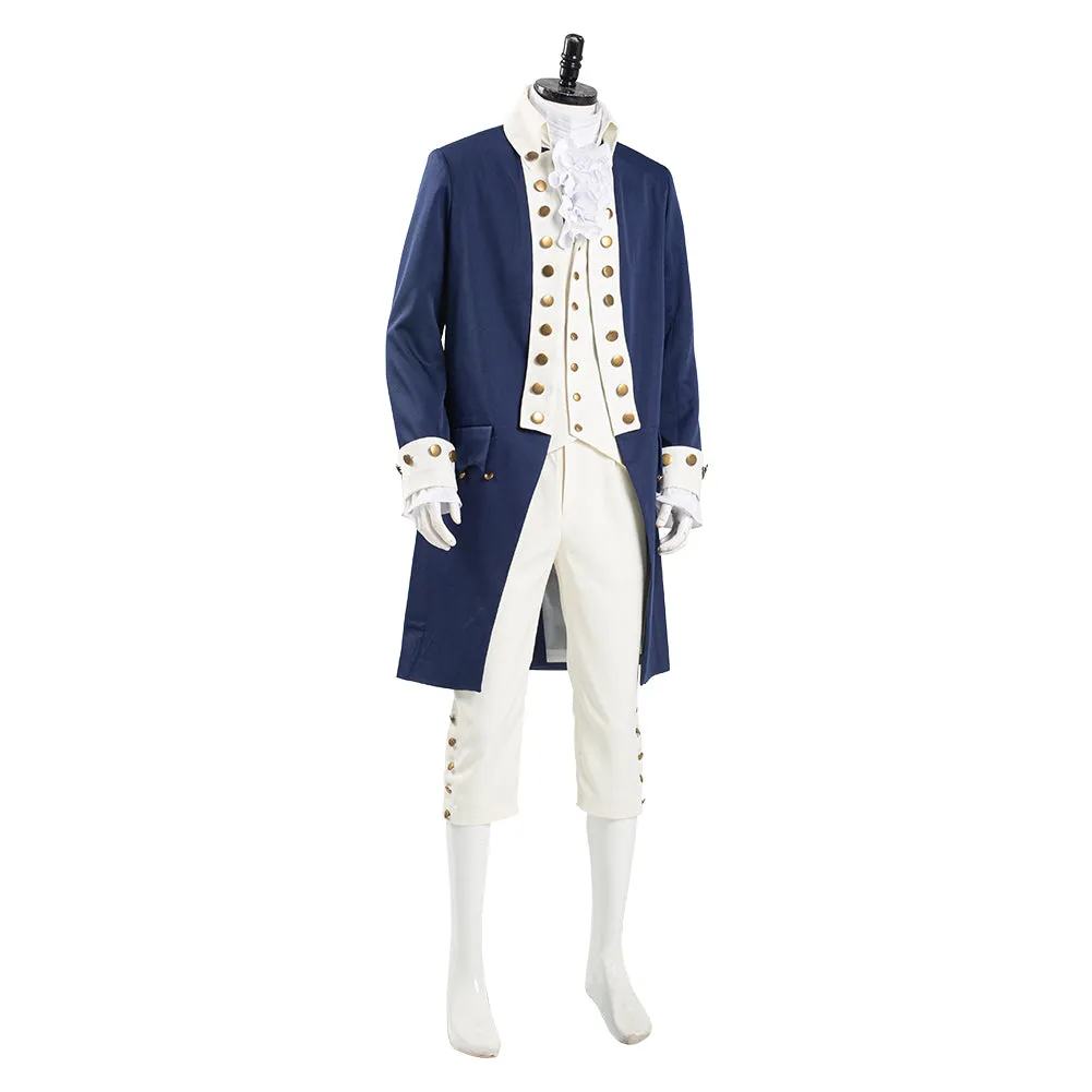 Musical Hamilton Halloween Carnival Suit Alexander Hamilton Cosplay Costume Men Uniform Outfit