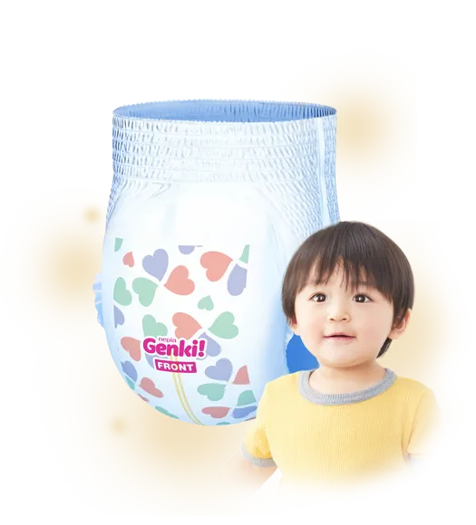 Nepia Genki Premium Soft Pants (6 Packs/Cartoon) - XXL18 -FOC Showa Baby Wipes 99.5% Water 80s x 3packs